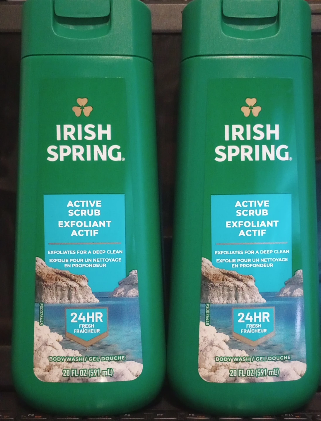 Irish Spring Active Scrub Body Wash - 2 for $8