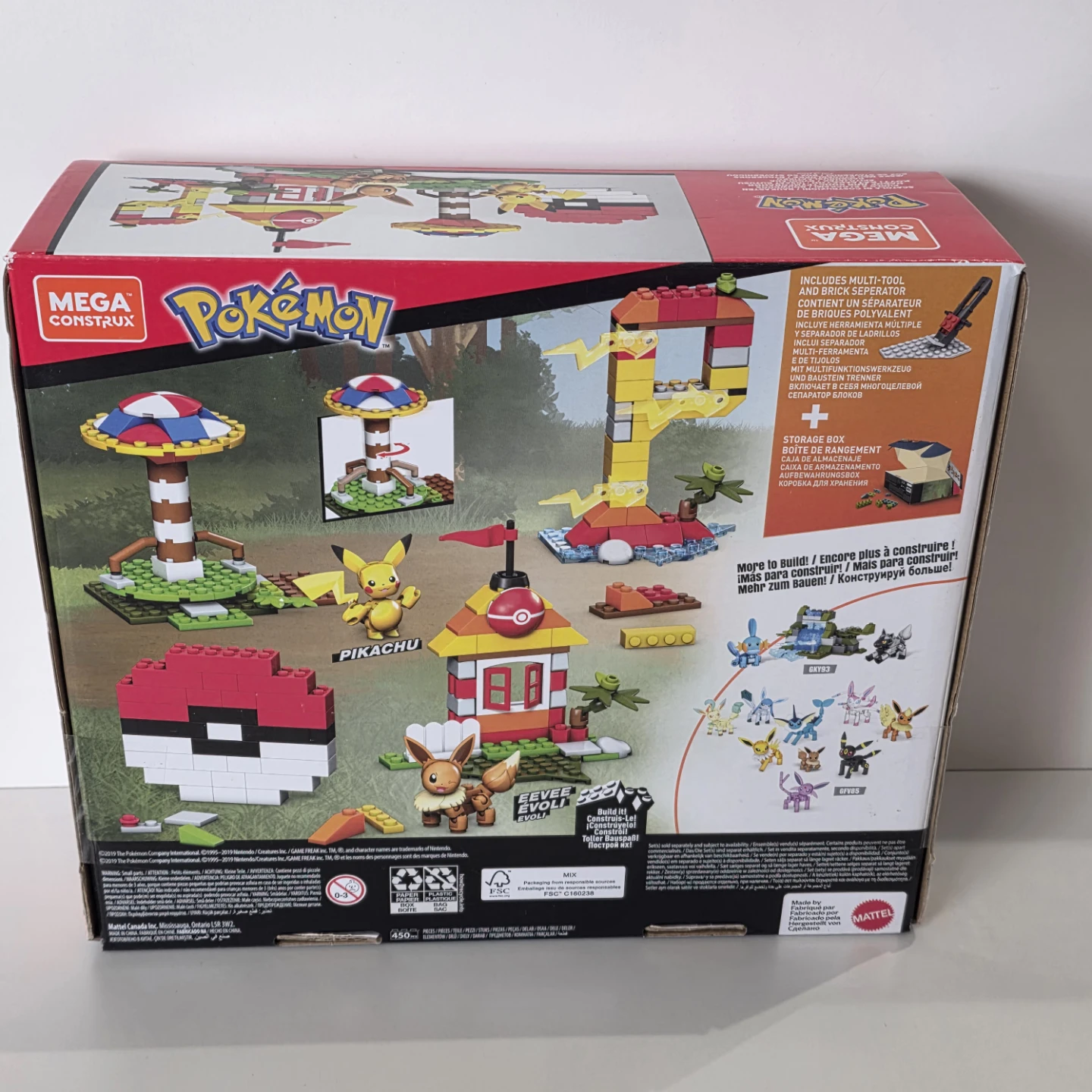 Mega Construx Pokemon Building Box - Pikachu & Eevee - photo 2