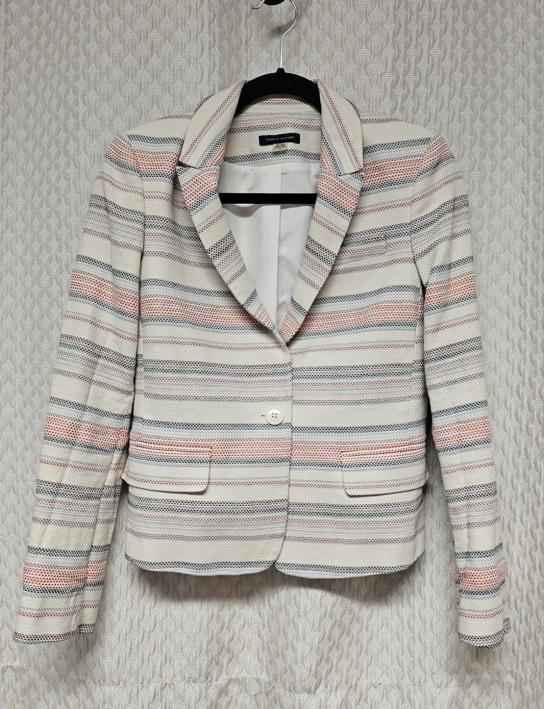 Tommy Hilfiger Women's Striped Blazer Size XS-S