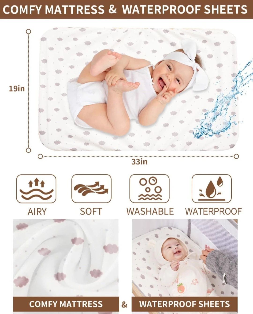Baby Bassinet Bedside Sleeper - photo 2