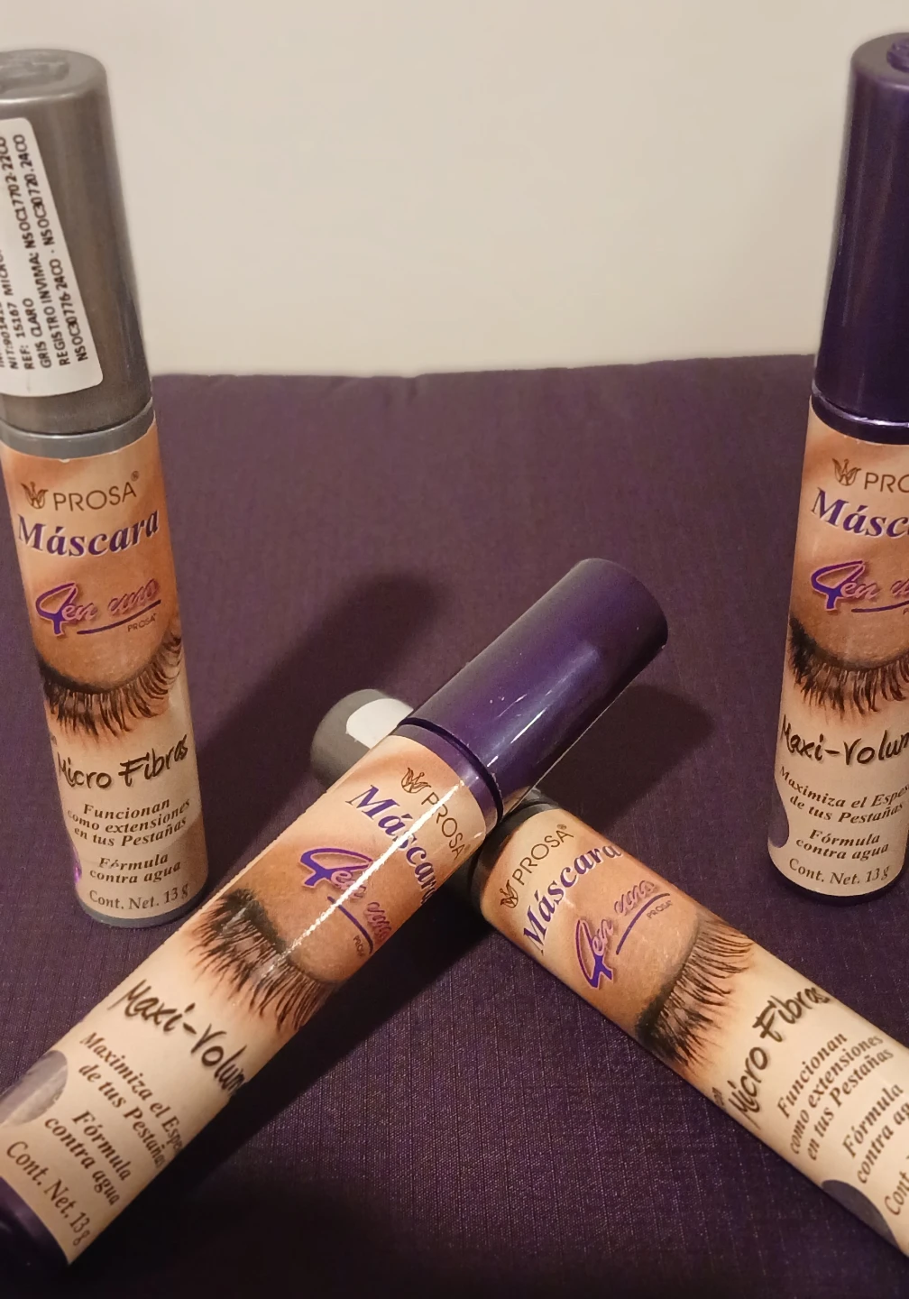PROSA Mascara Set - Maxi-Volume & Micro Fibres - photo 2