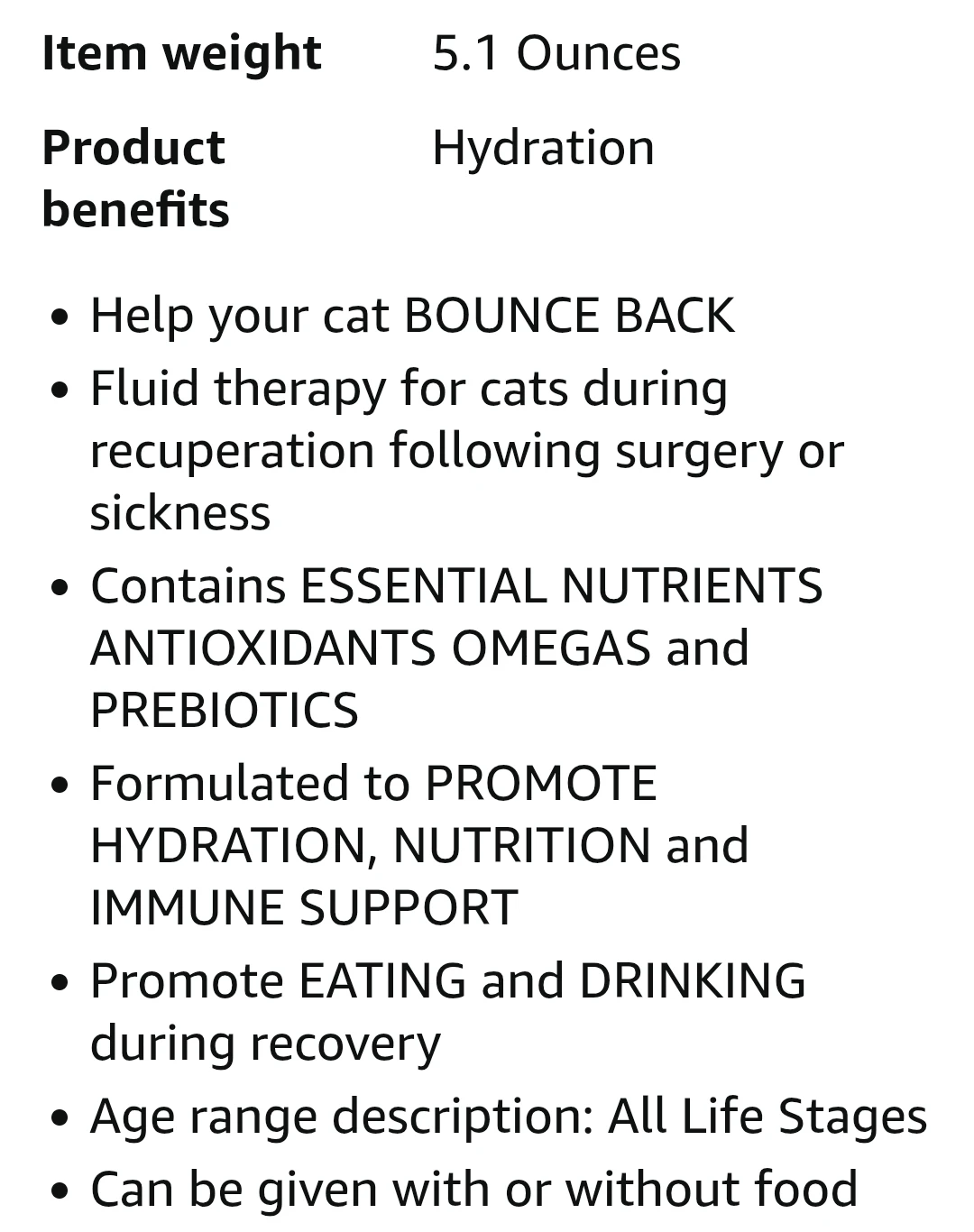 REBOUND Cat Recuperation Formula - photo 4