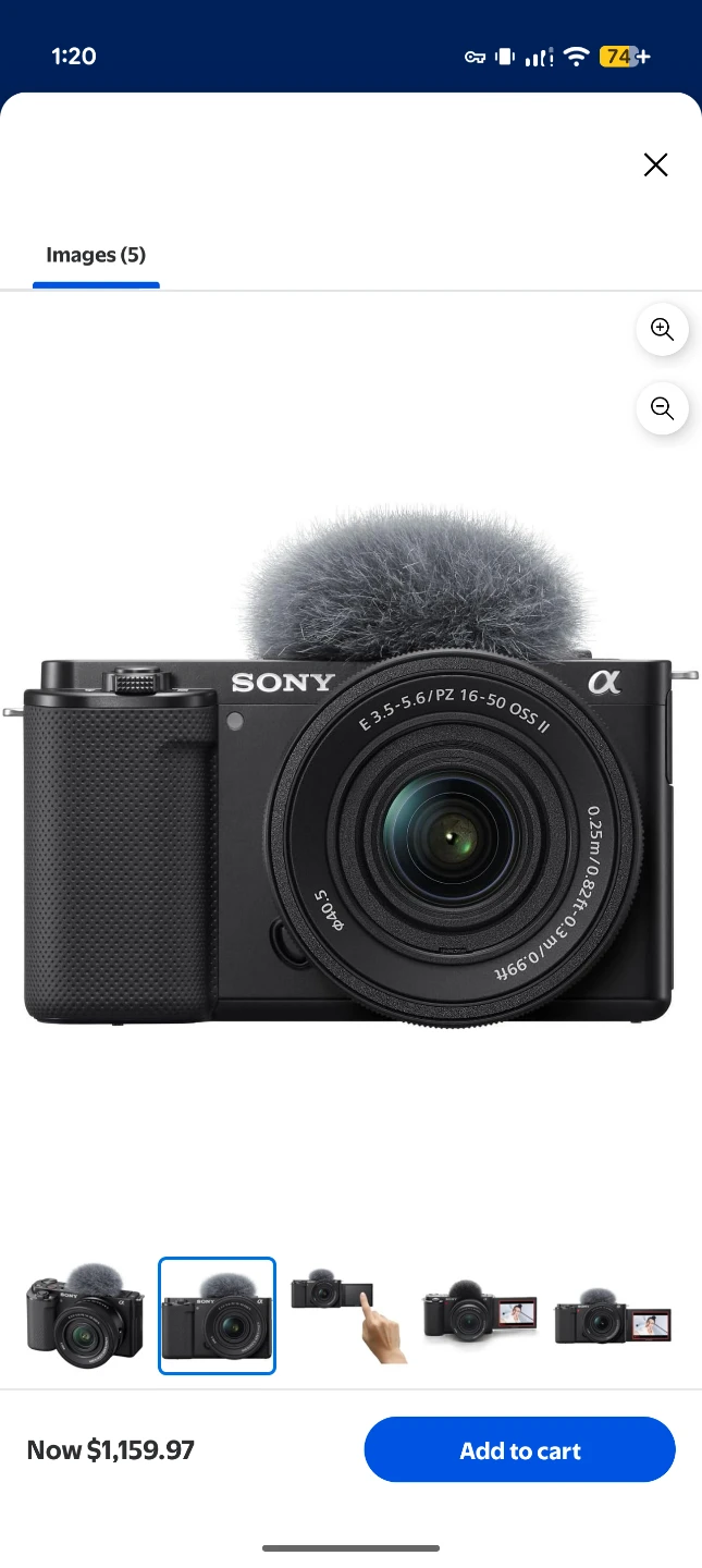 Sony Alpha ZV-E10 Mirrorless Camera with 16-50mm Lens - photo 4
