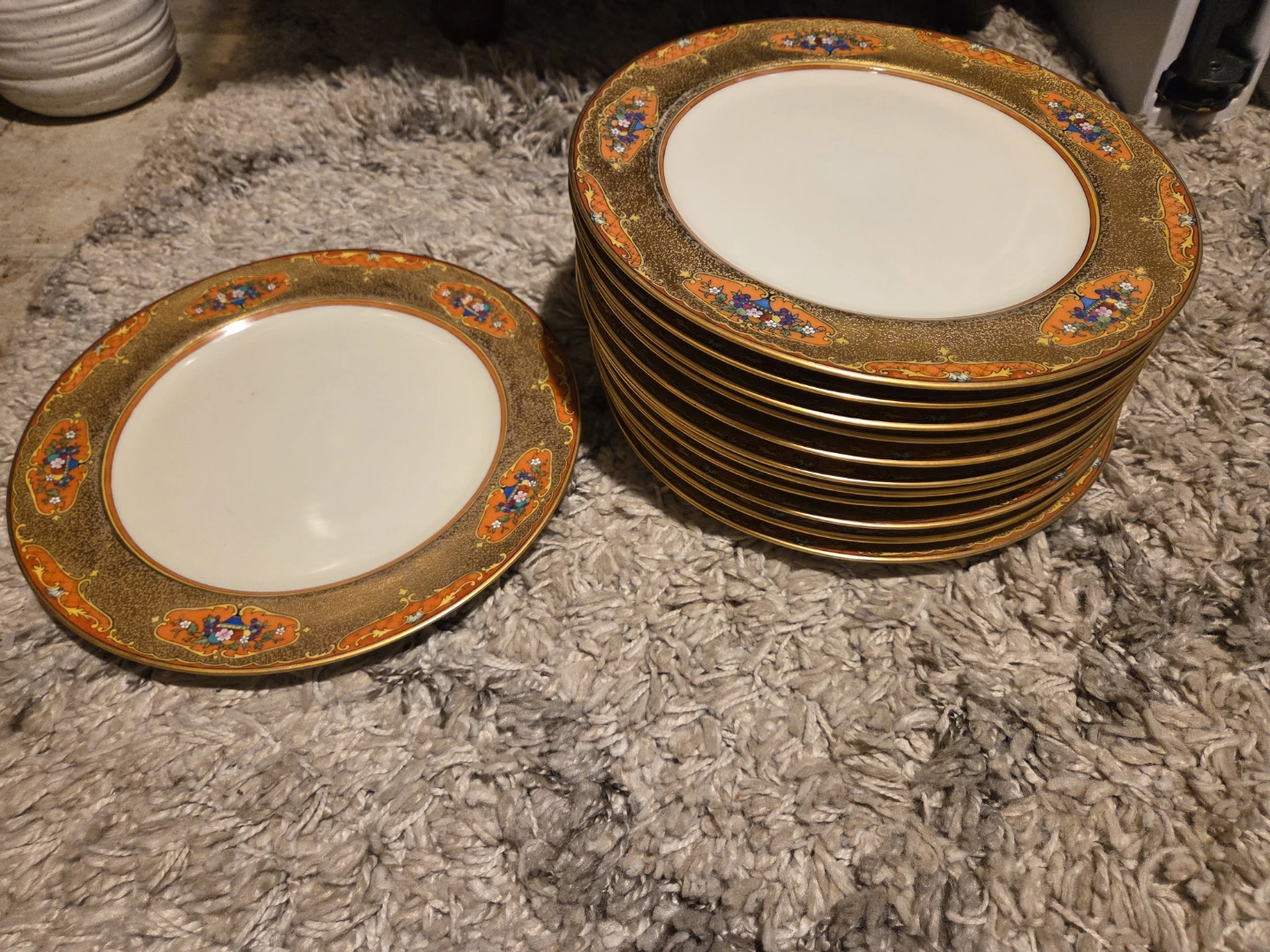 Noritake Service Japan Dinner Plates - Set of 10+ - photo 5