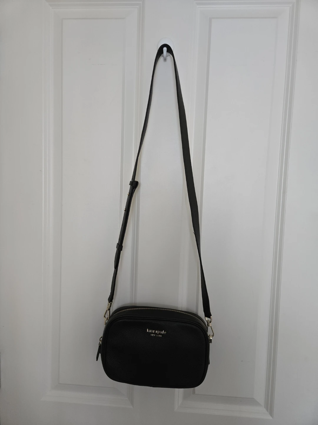Kate Spade Astrid Black Leather Crossbody Bag - photo 5