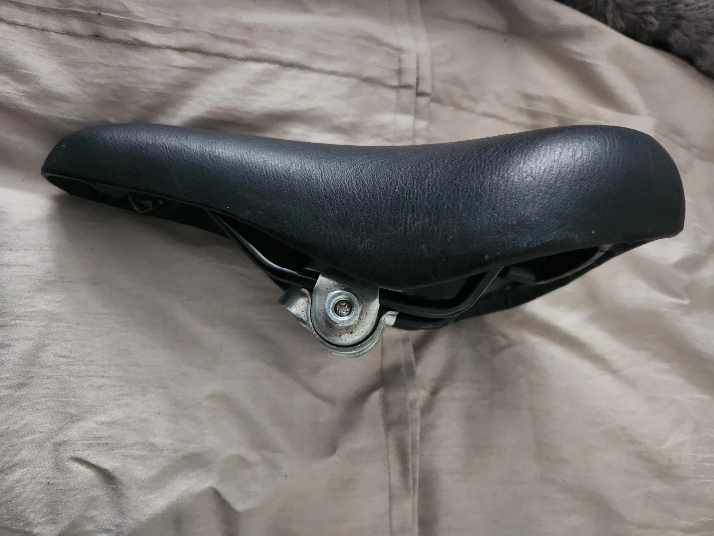 Black Bicycle Saddle Seat