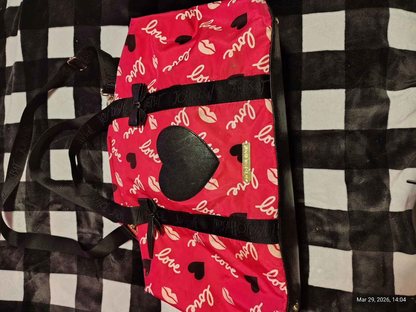 Betsey Johnson Duffel Bag - photo 3