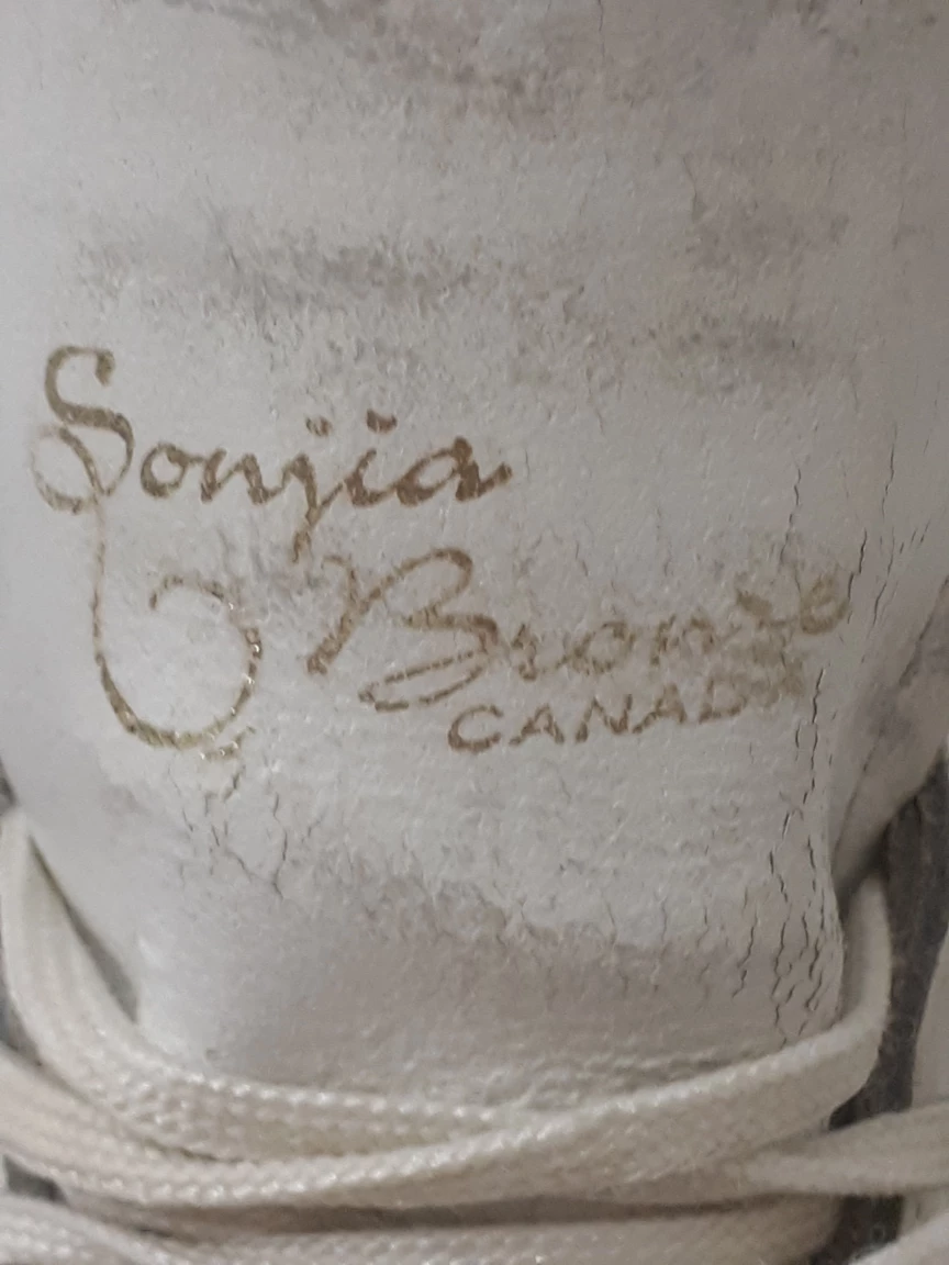 Girl's Sonjia Bucci White Figure Skates Canada - photo 3