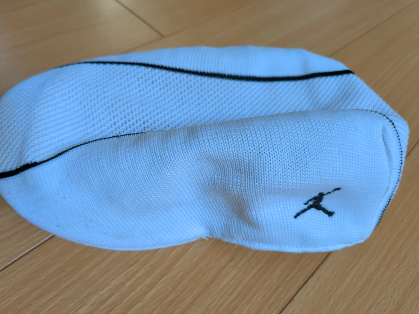White Jordan Knit Cap 🧡 - photo 3