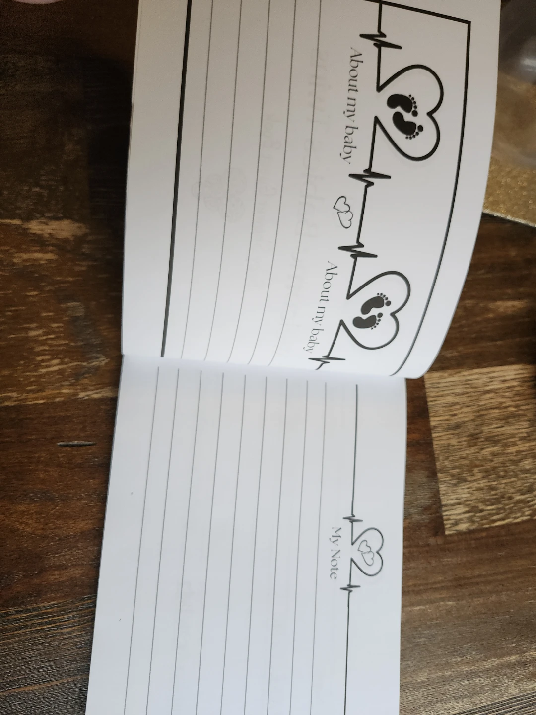 It's Twins And Girl Girl Baby Shower Guest Book - photo 3