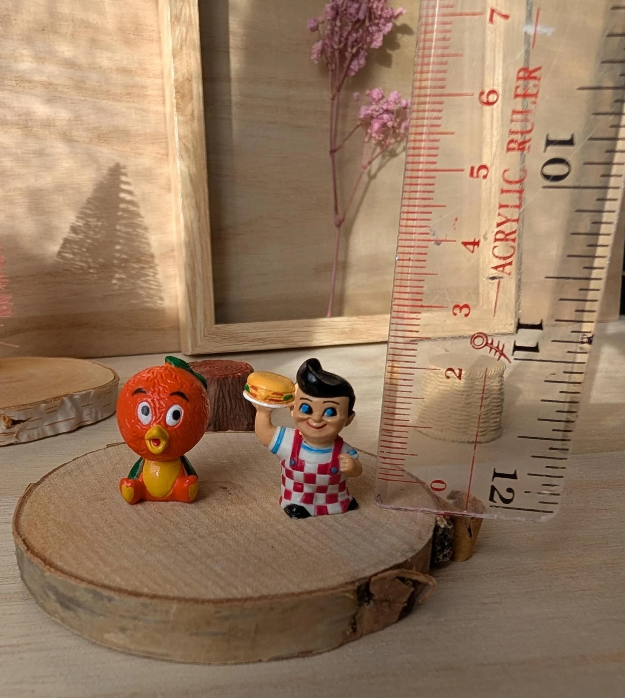 Mini figurines Bob's Big Boy & Orange Bird Miniatures