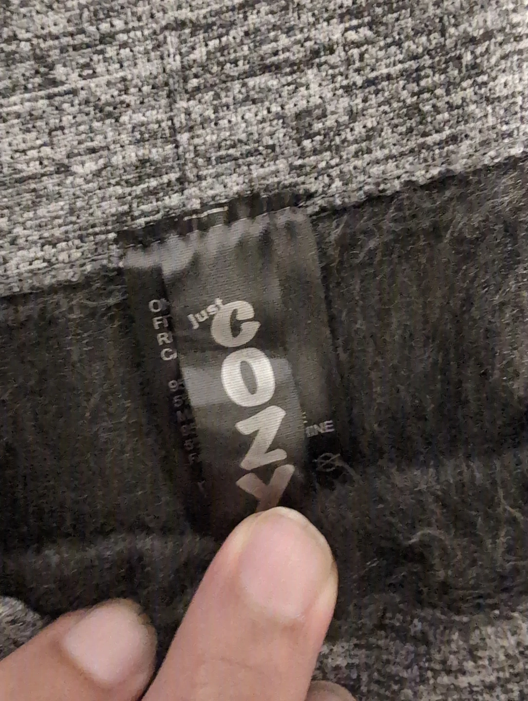 Just COZY Grey Marled Leggings - photo 2