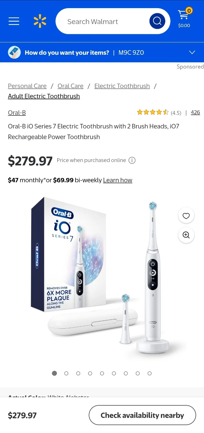 Oral-B iO Series 7 Electric Toothbrush