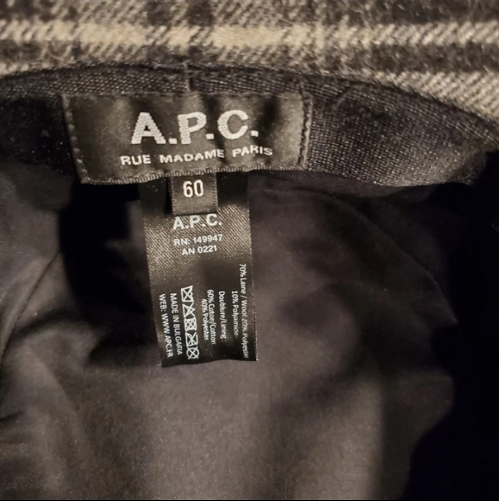 A.P.C. Alex Check Bucket Hat - photo 2