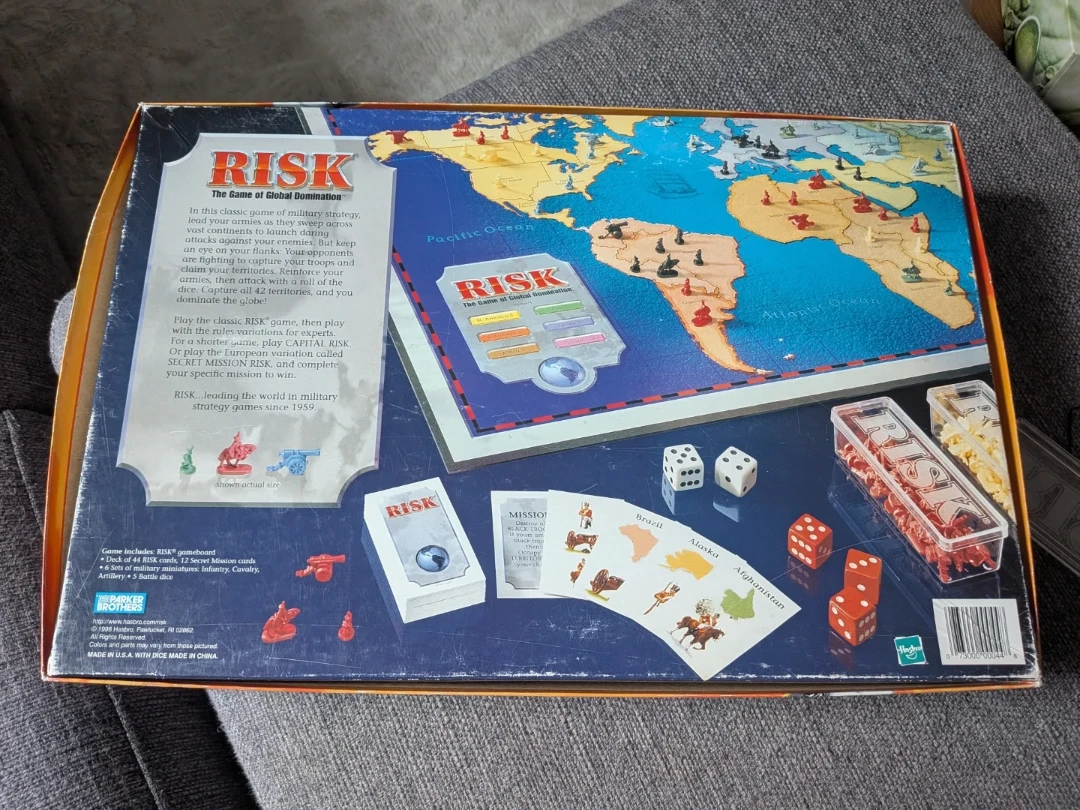 Risk Board Game - The Game of Global Domination - photo 2