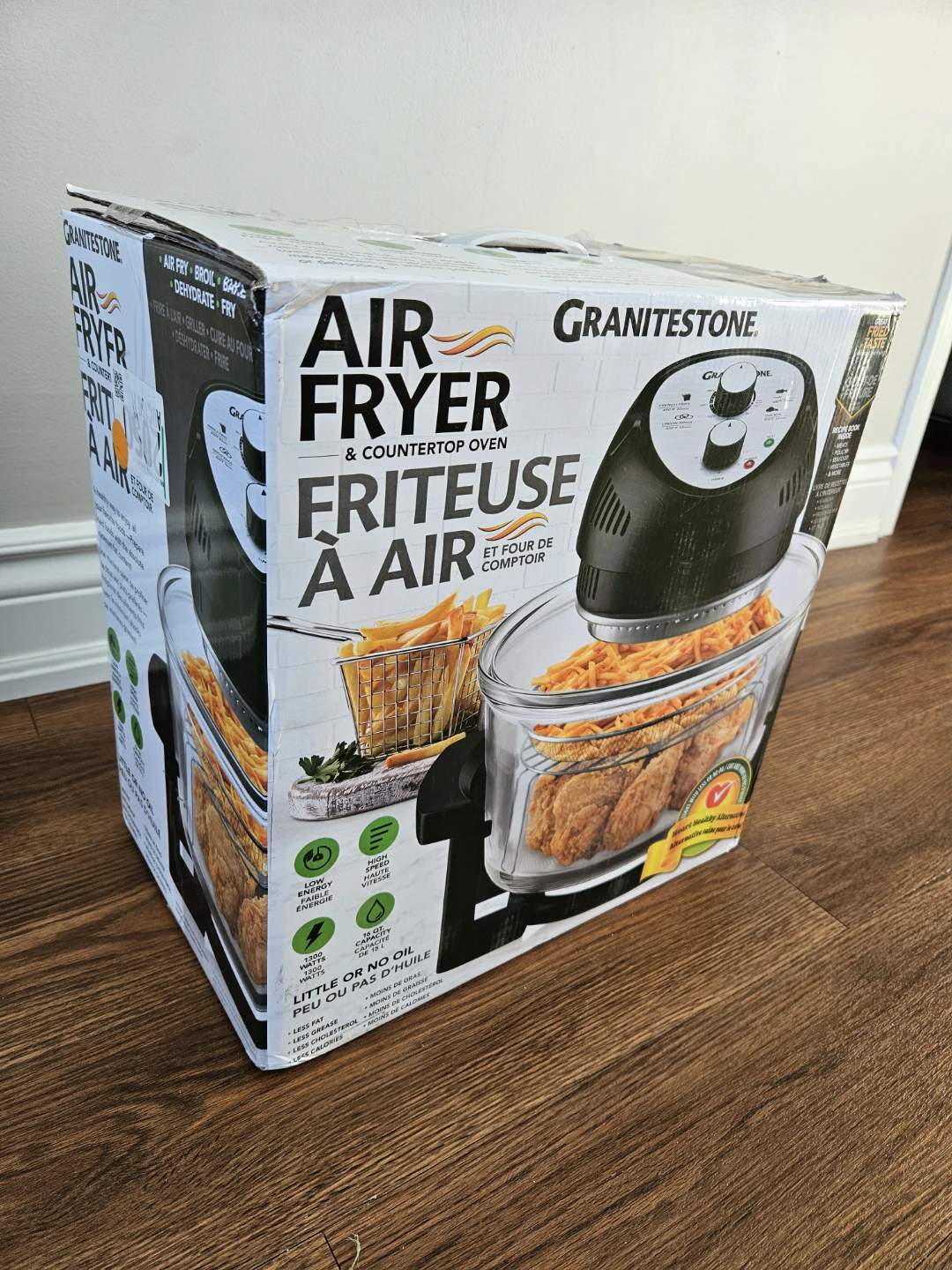 Brand-new Granitestone Air Fryer (BigBoss) FOR PARTS
