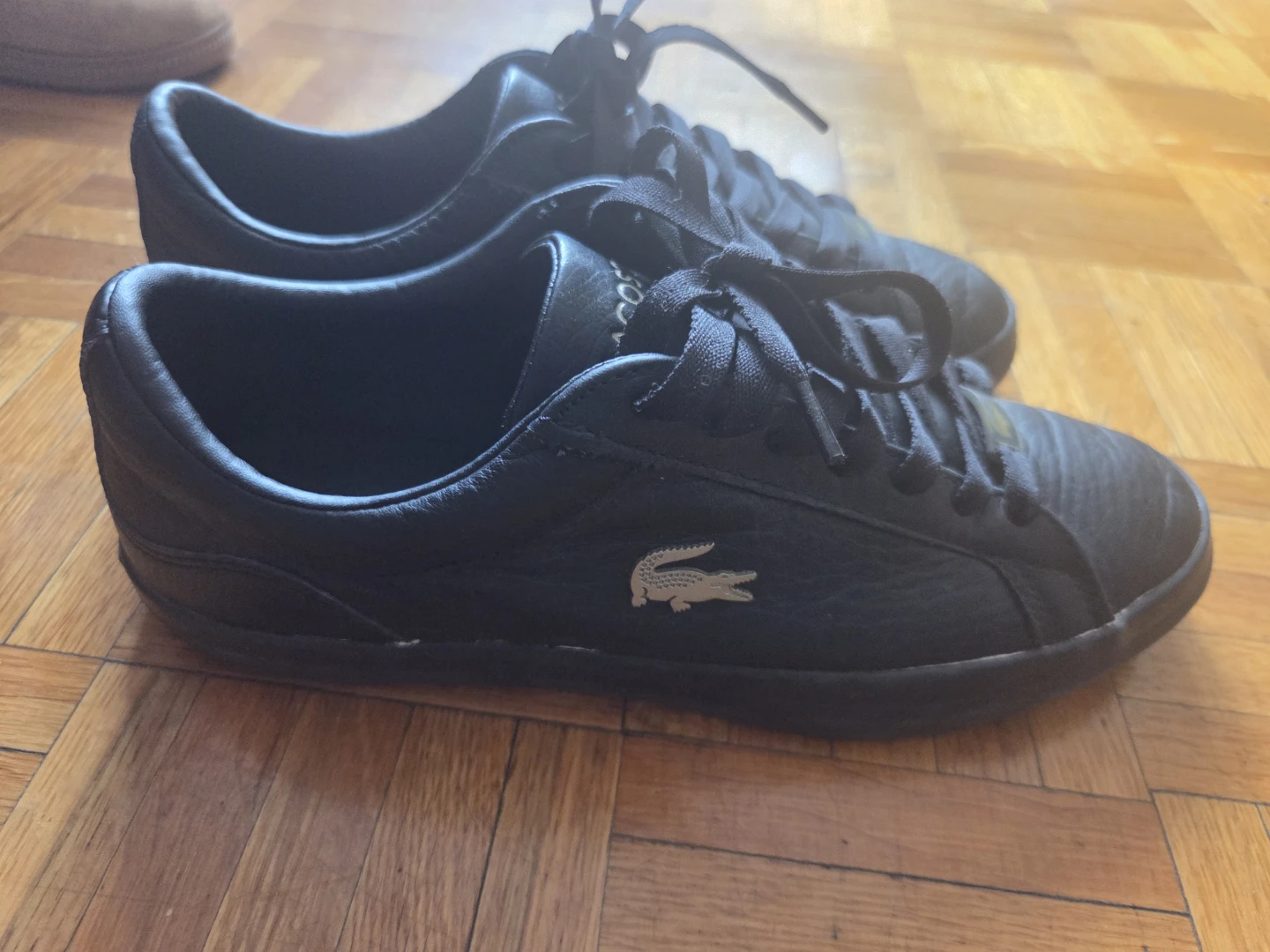 Black Lacoste Sneakers - Size 7 men - photo 2