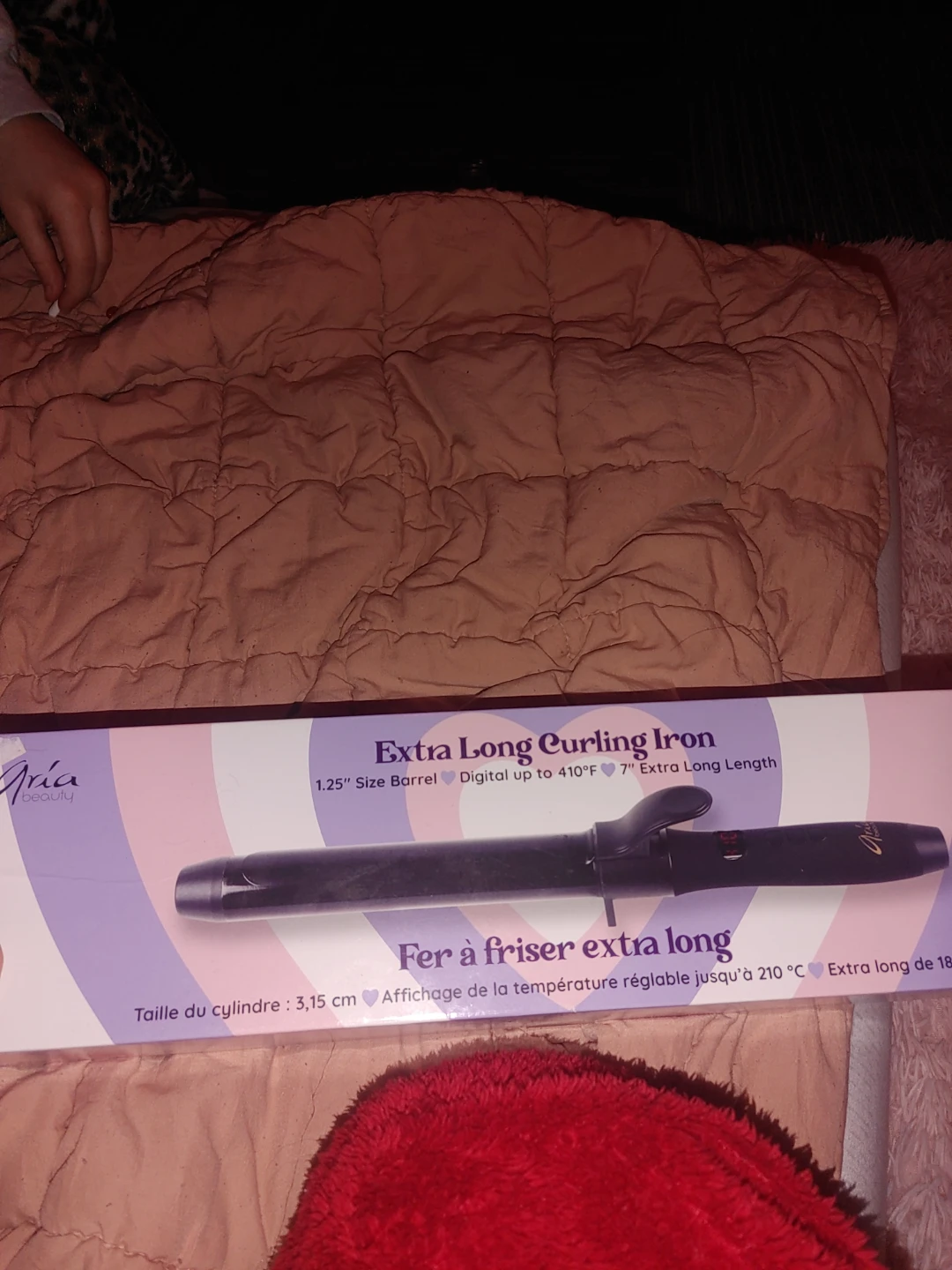 Aria Beauty Professional 1.25" Ceramic Curling Iron