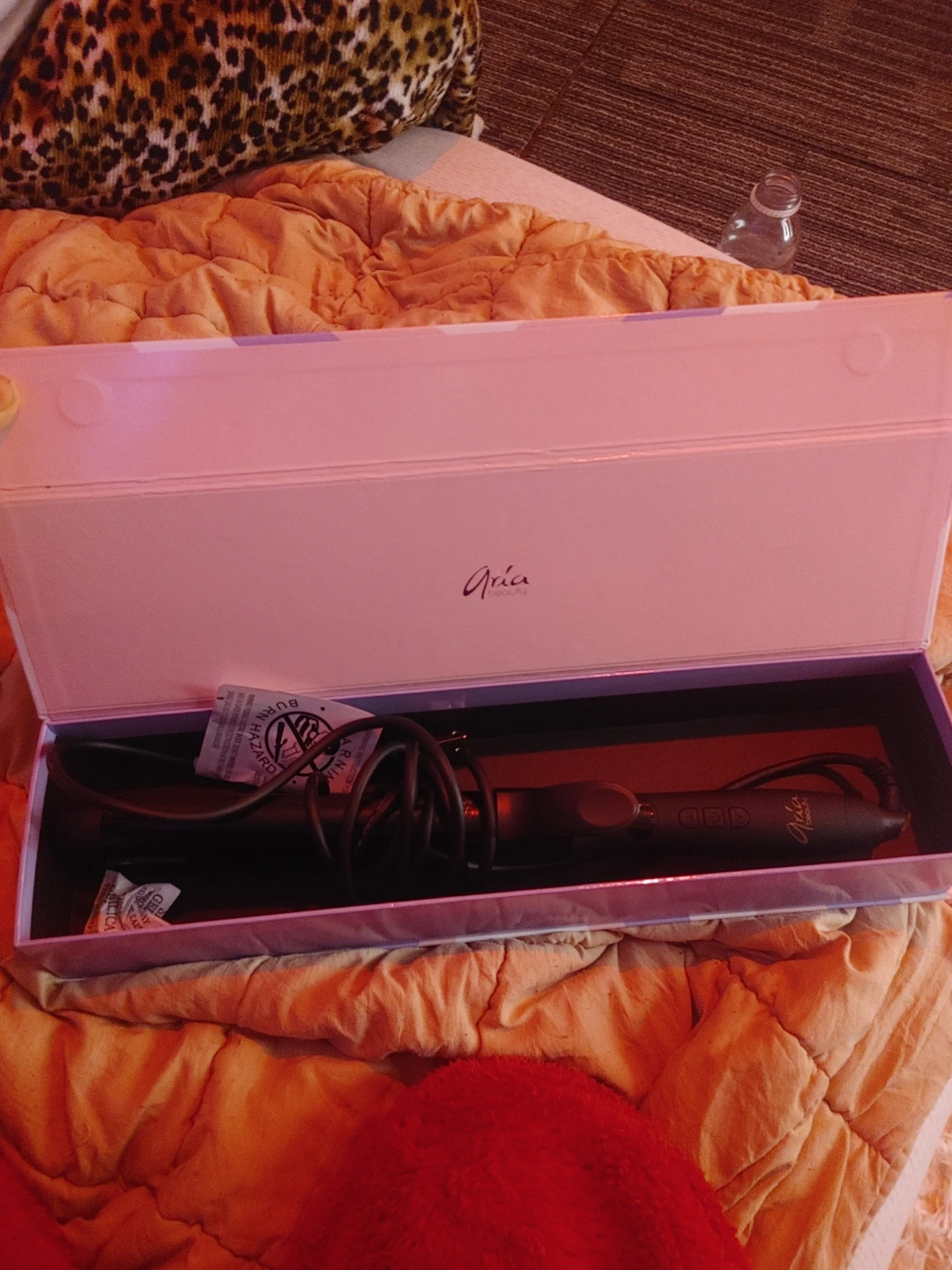 Aria Beauty Professional 1.25" Ceramic Curling Iron - photo 4