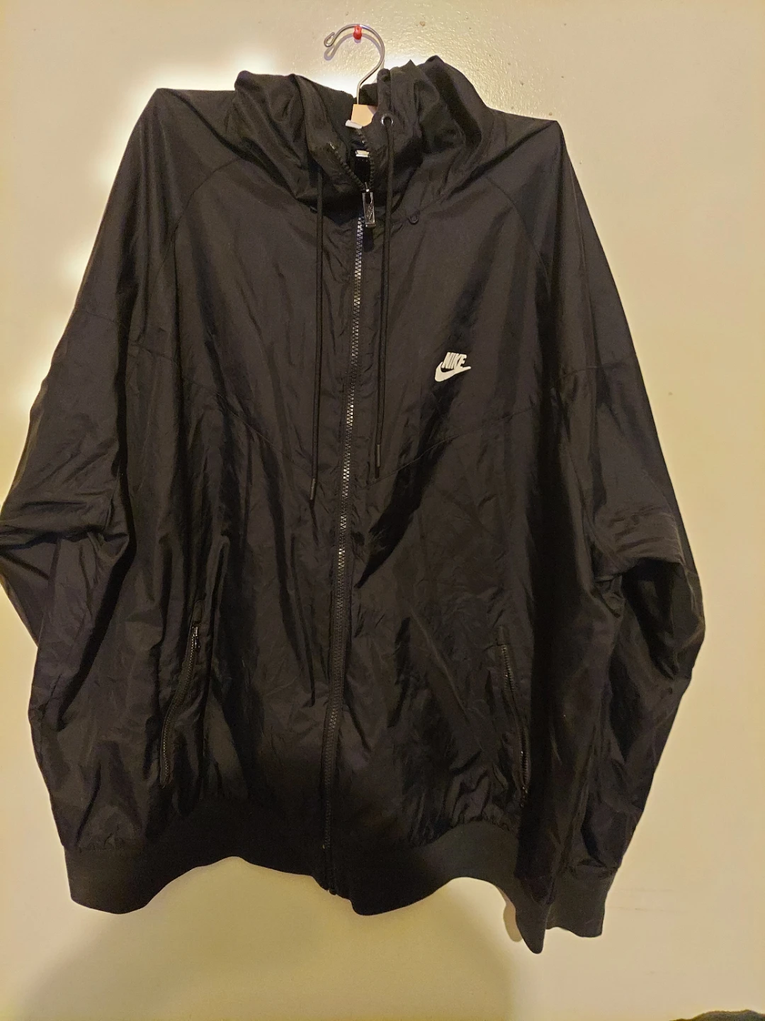 Nike Black Windbreaker Jacket