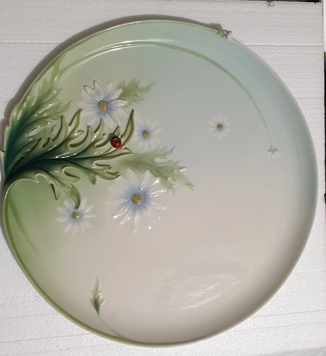 Franz collection Ladybug Plate FZ00961