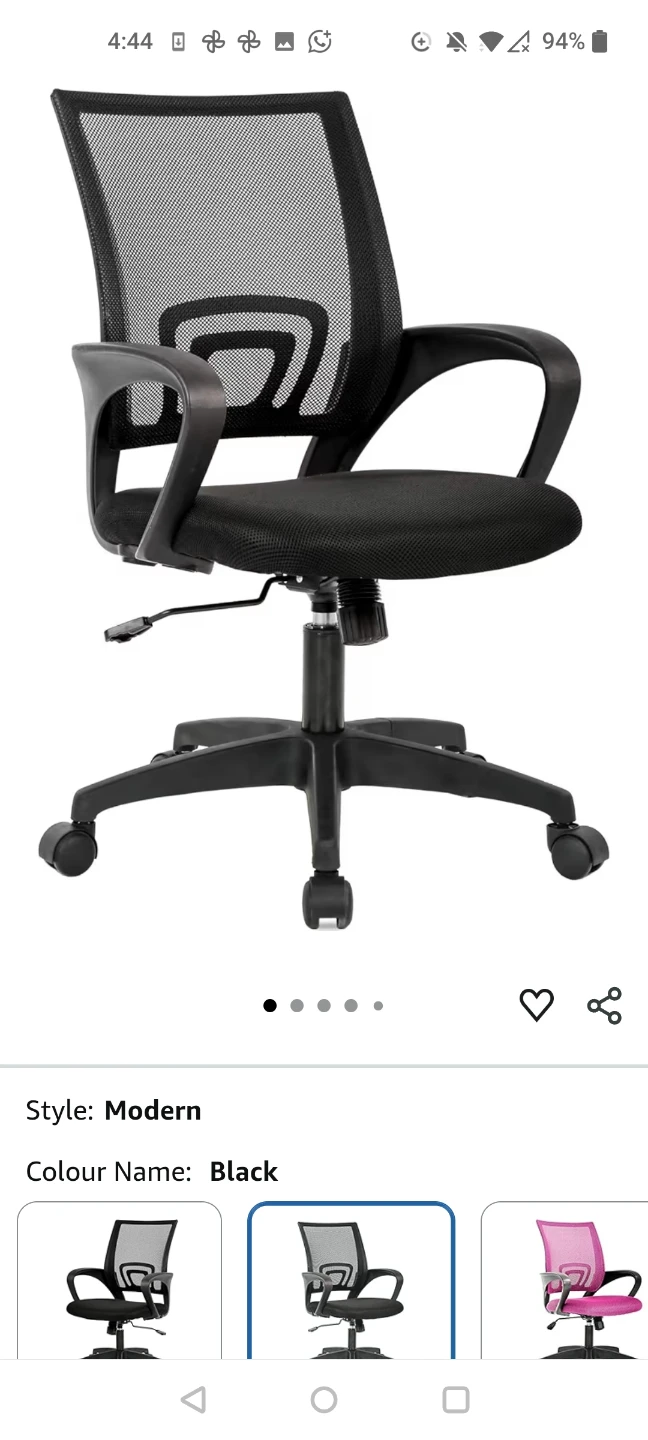 Ergonomic Mesh Office Chair – Comfortable & Lightweight