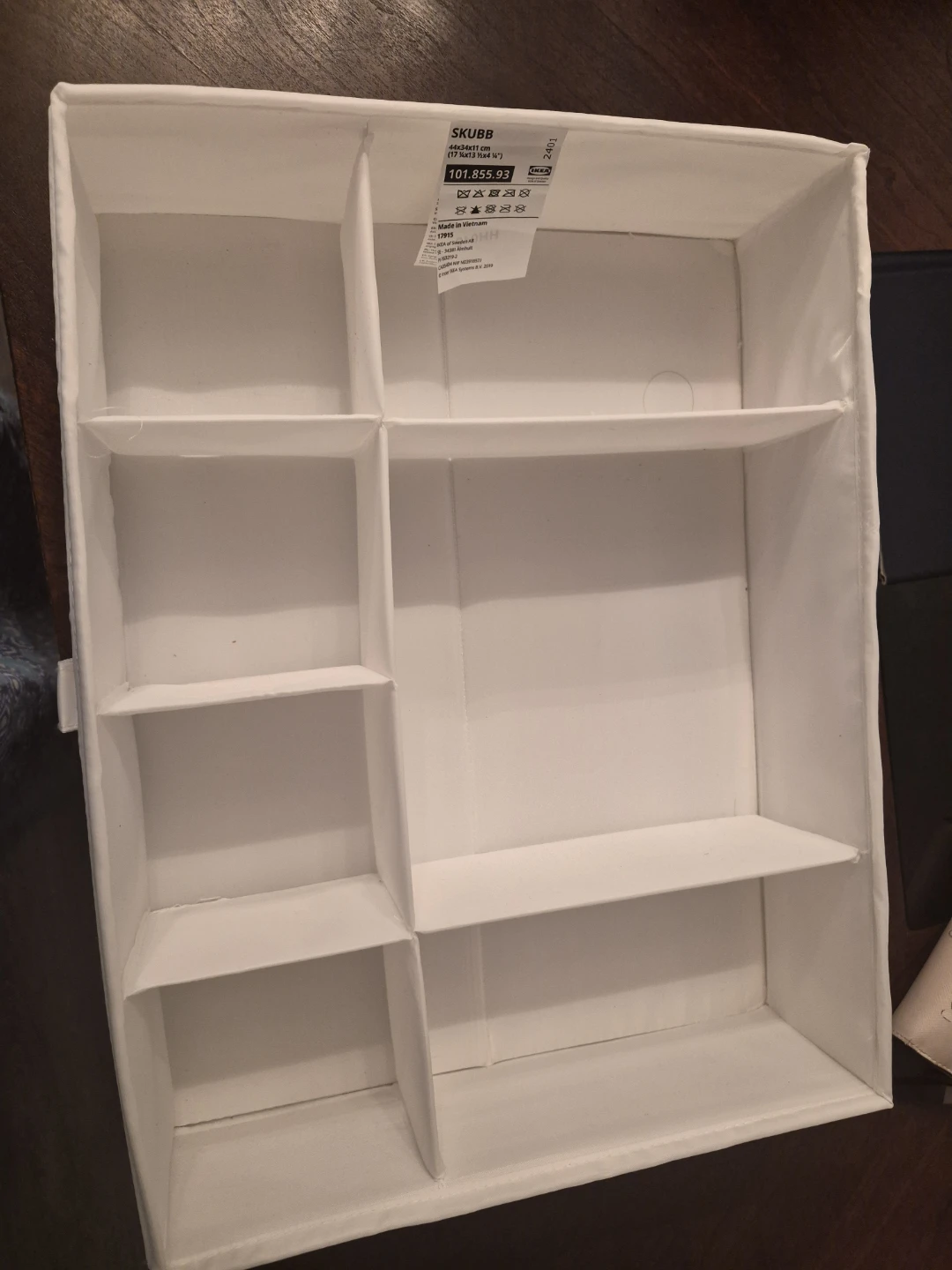 IKEA SKUBB Storage Organizer Box - photo 2