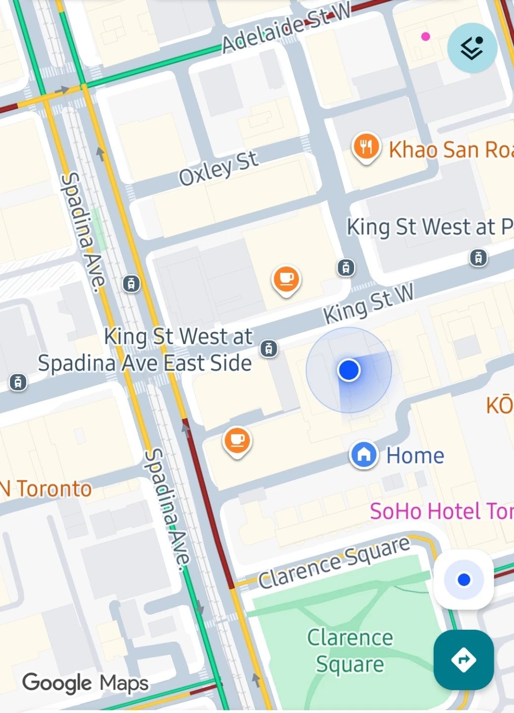 Parking spot for rent (King St & Spadina)