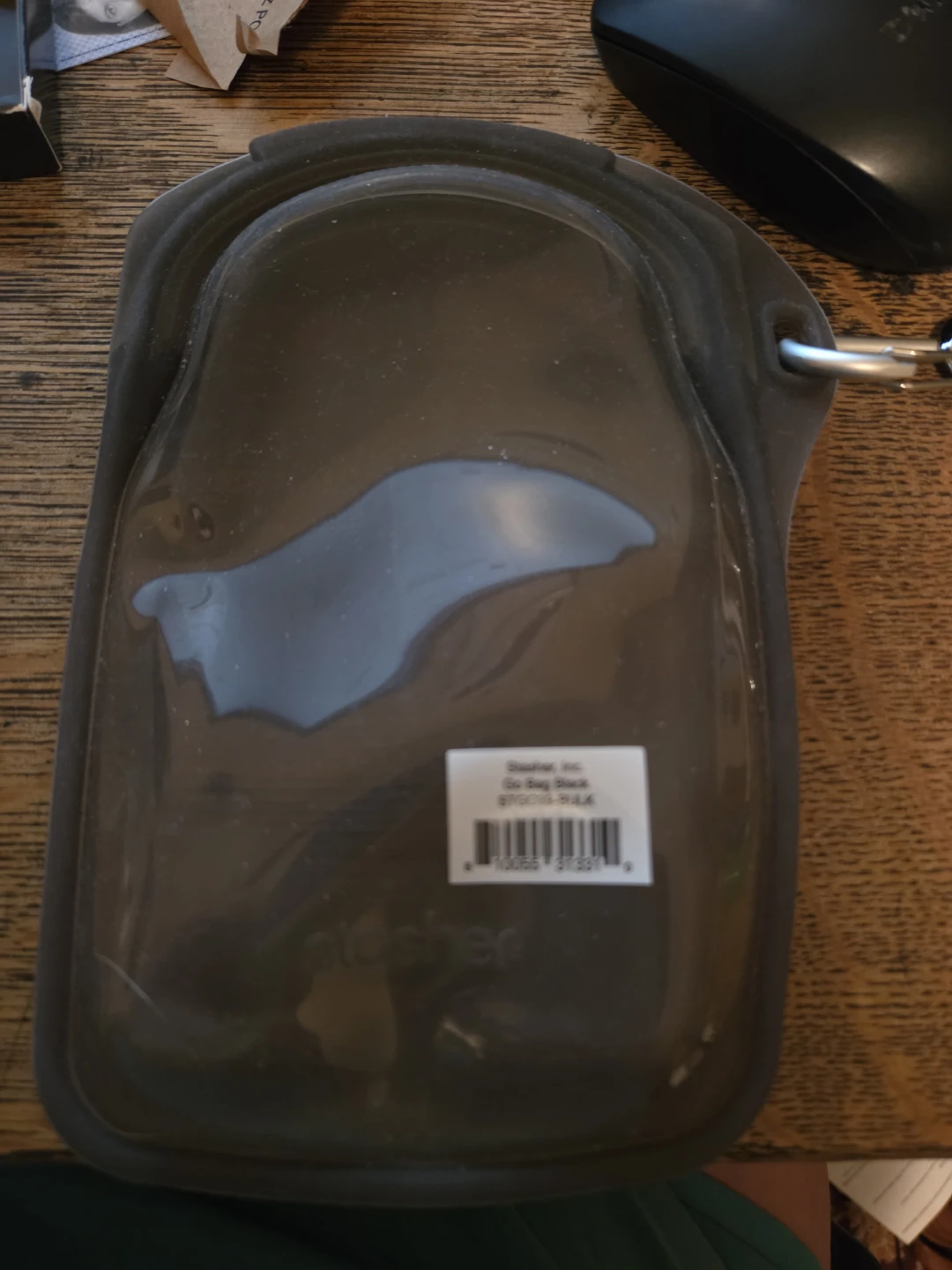 Waterproof stasher pouch with key ring - photo 2