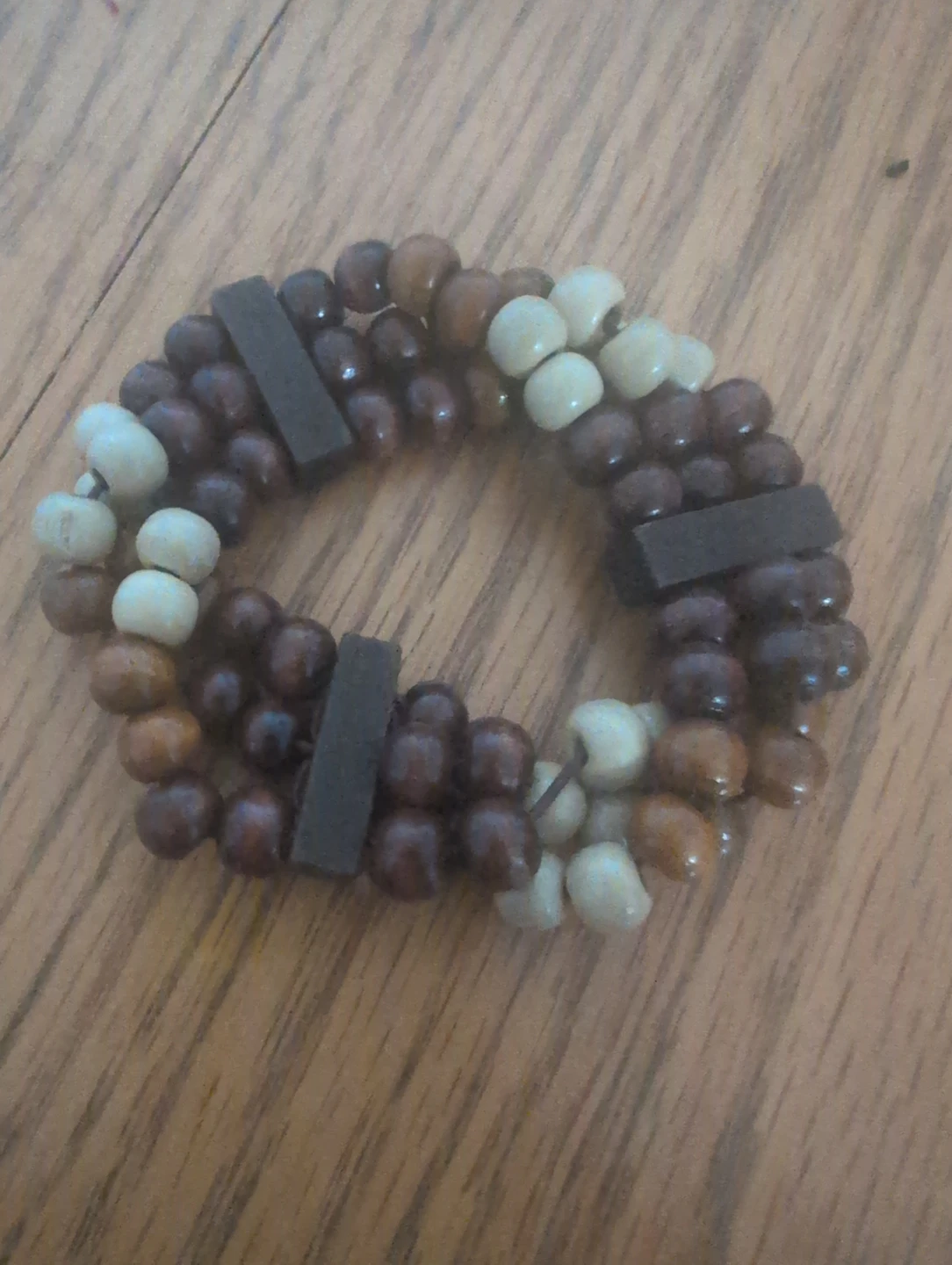 Wooden Beaded Bracelet