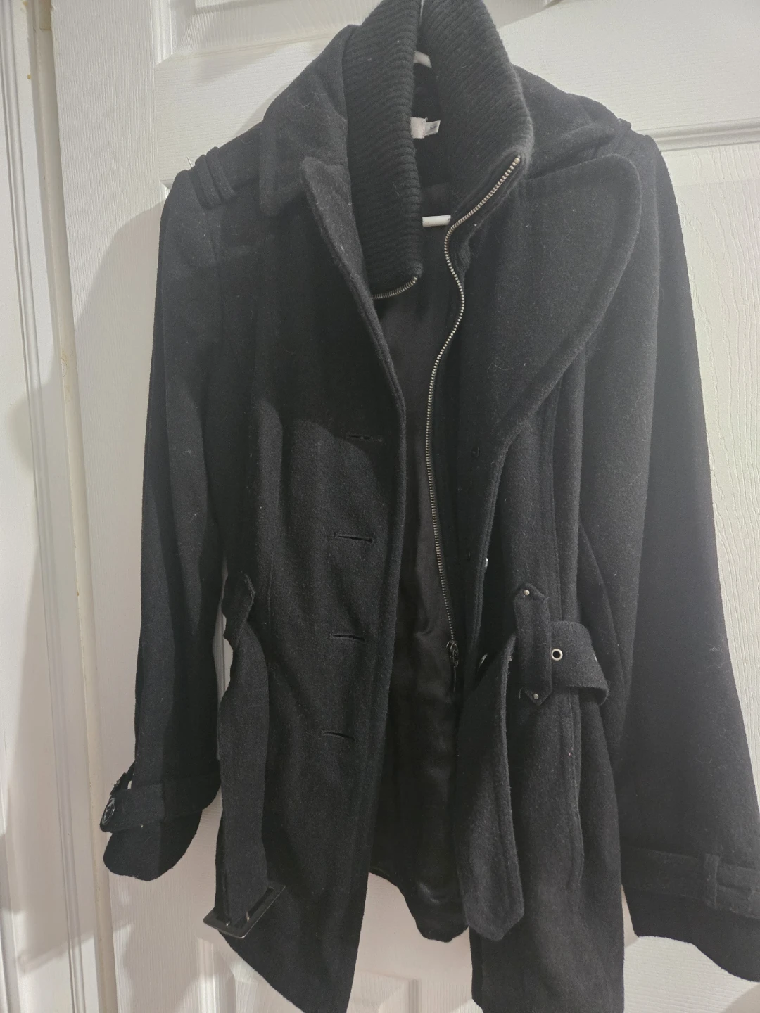 RICKI'S Women's Black Coat Size S/P