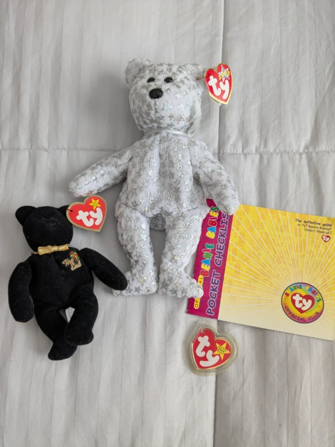 Ty Beanie Babies Teddy Bear Lot The Beginning - photo 3