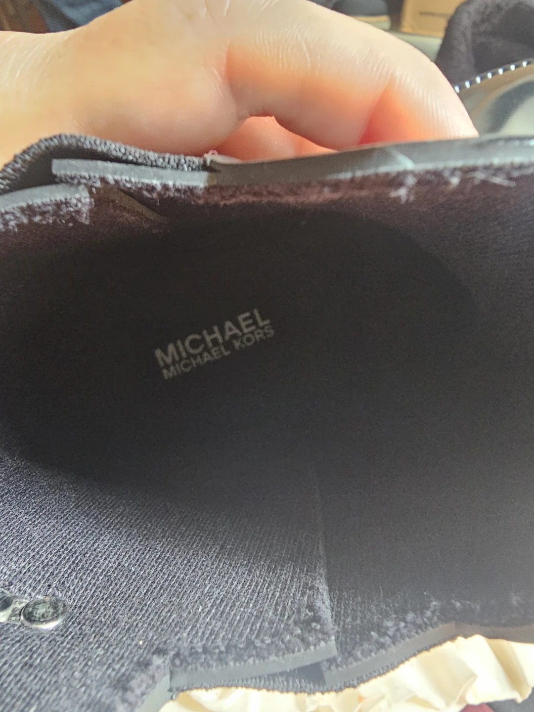 Michael Kors Black Rubber Chelsea Boots - Size 7 - photo 3