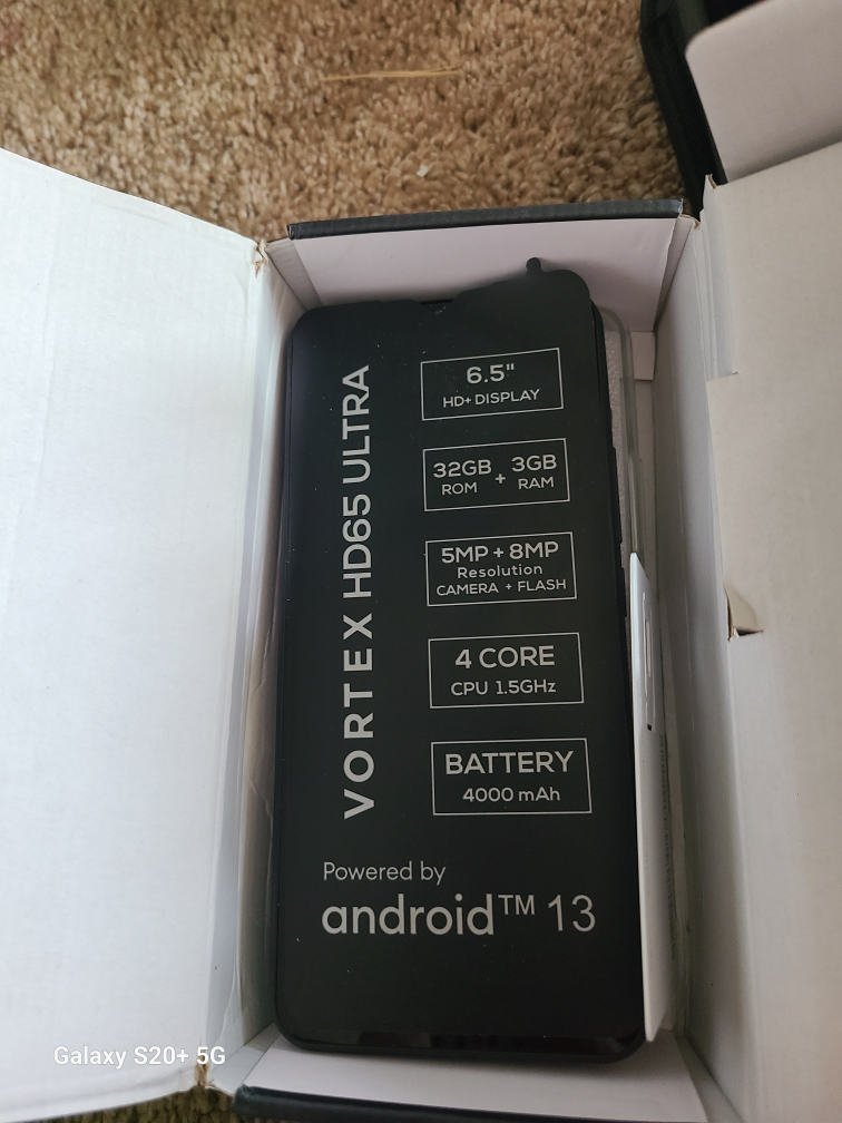 Vortex HD65 Ultra Smartphone Wi-Fi only - photo 3