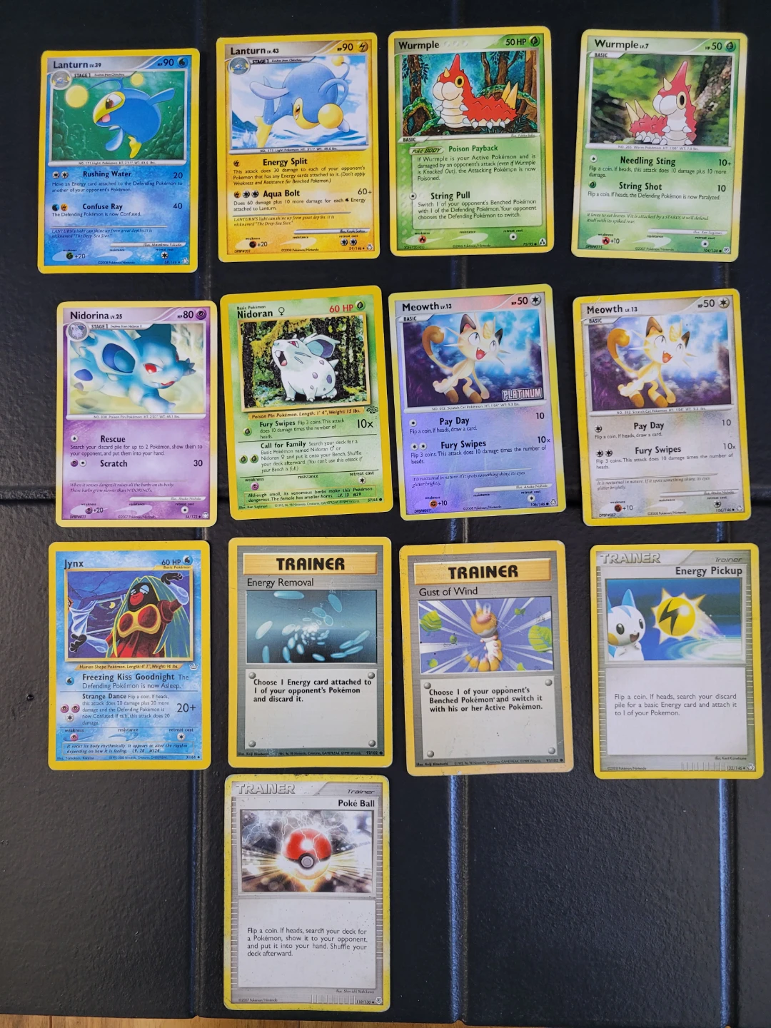 Pokémon Card Lot – Vintage Commons/Uncommons (1999–2007)