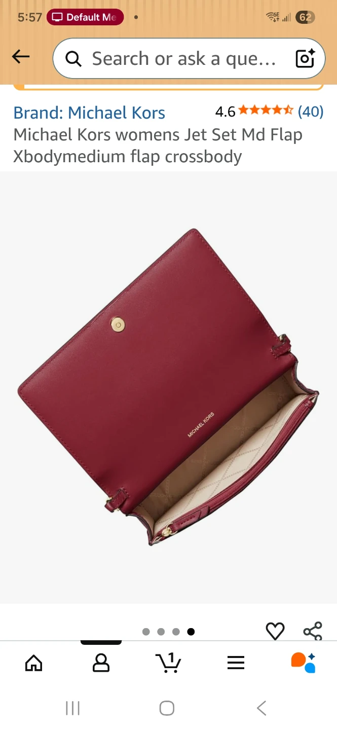 Michael Kors Jet Set Medium Flap Crossbody Bag - photo 3