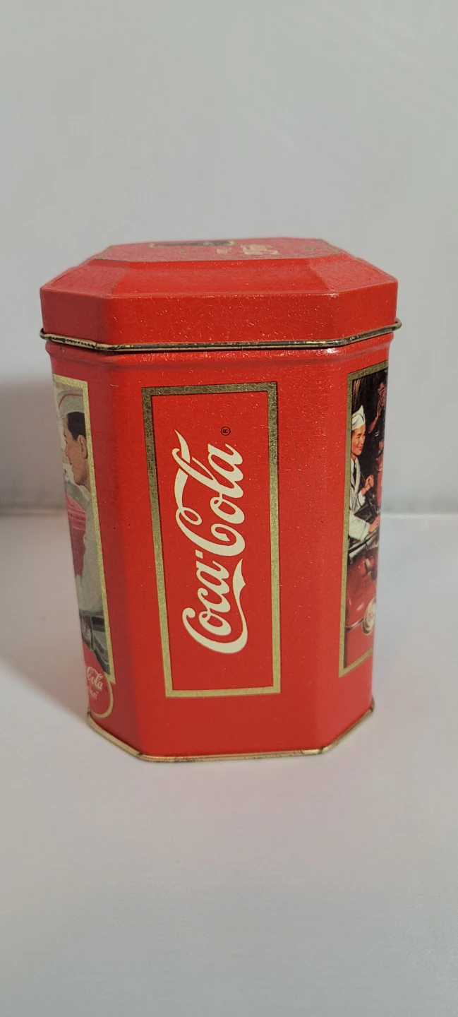 Coca-Cola Vintage Style Octagon Tin - photo 2