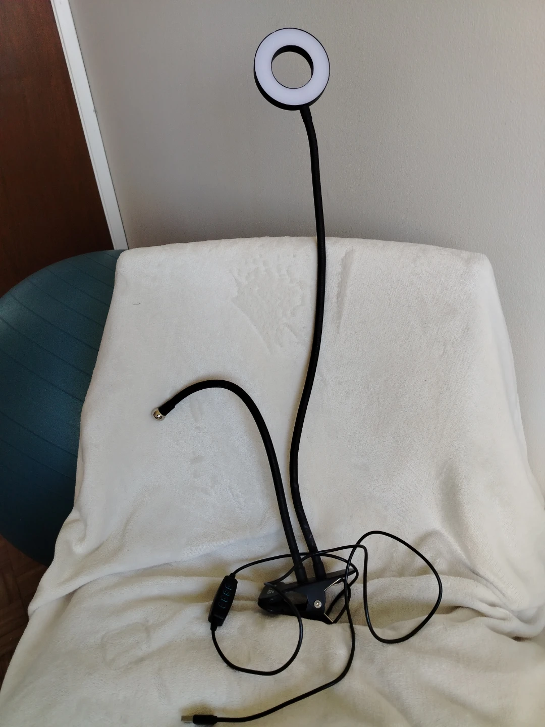 Clip-on Ring Light with Gooseneck Arms - photo 3