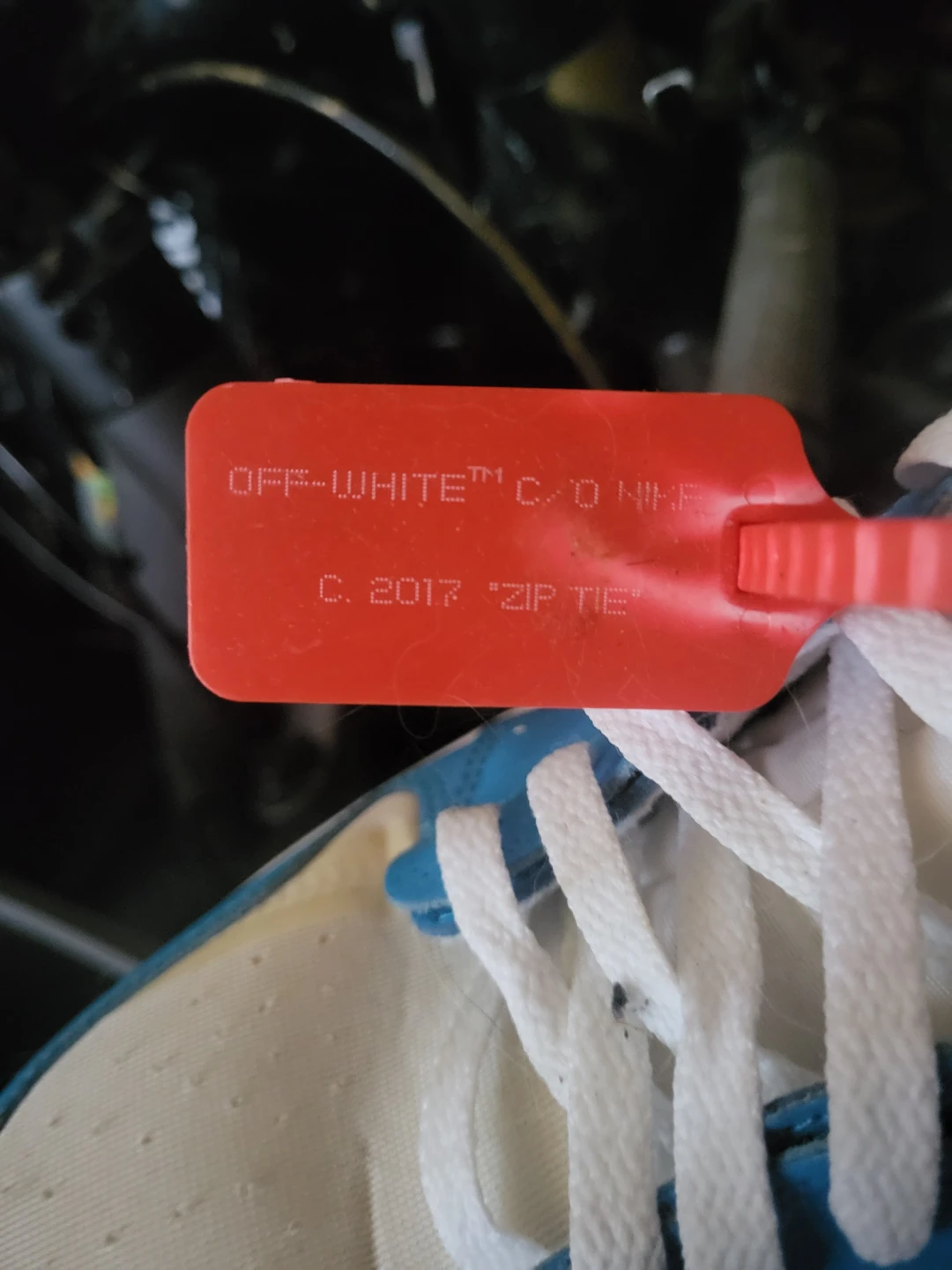 Off-White x Nike Air Jordan 1 Sneakers - photo 3