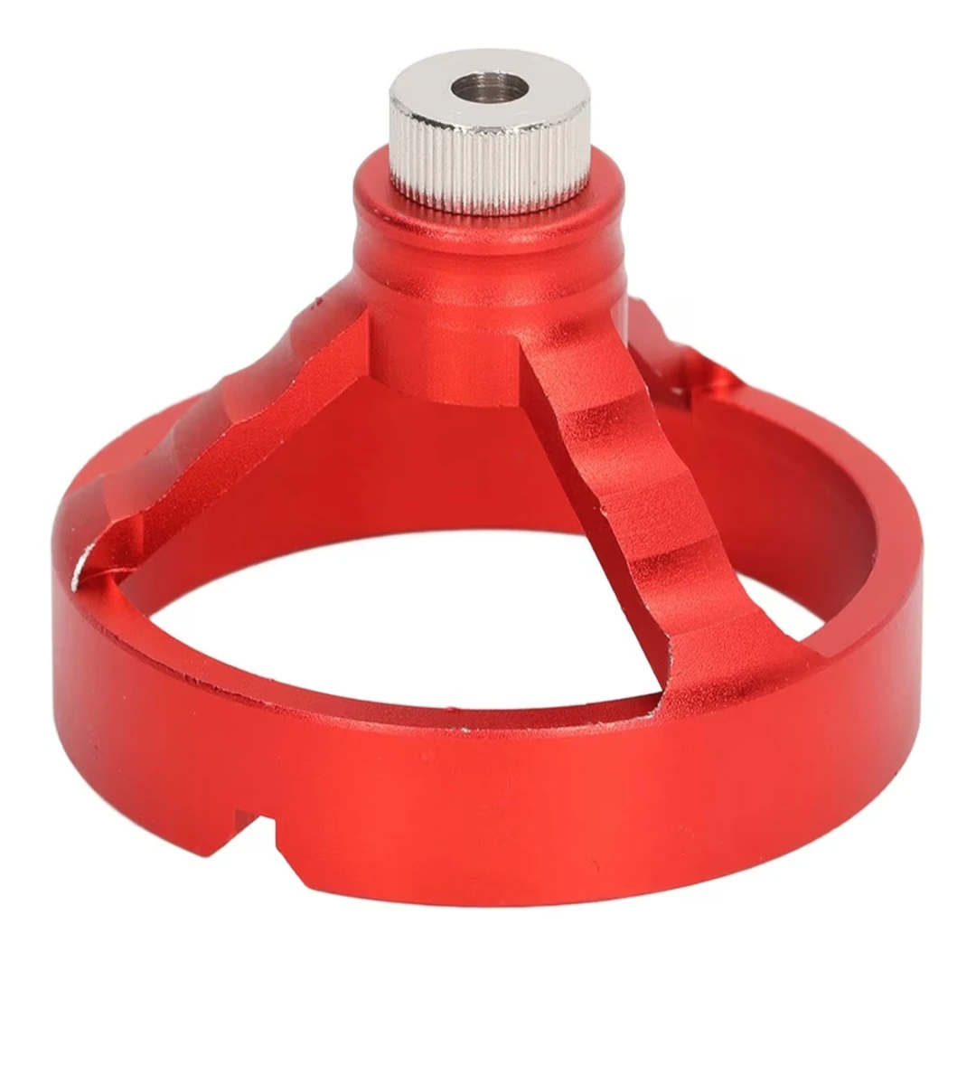 Vertical Hole Punch Locator with  Drill Bush Woodworking(Red)