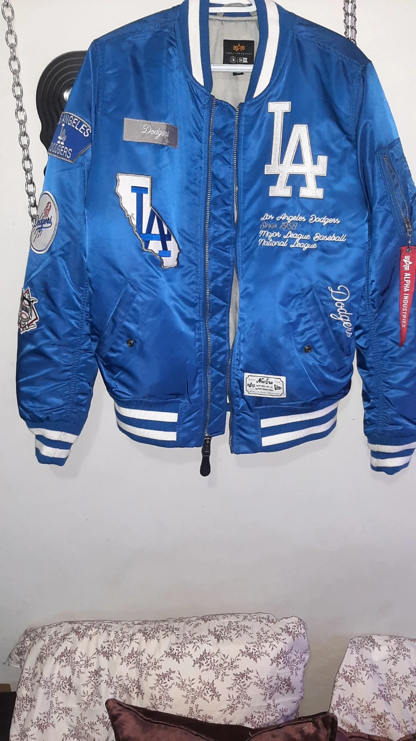 Alpha Industries LA Dodgers Bomber Jacket - photo 2