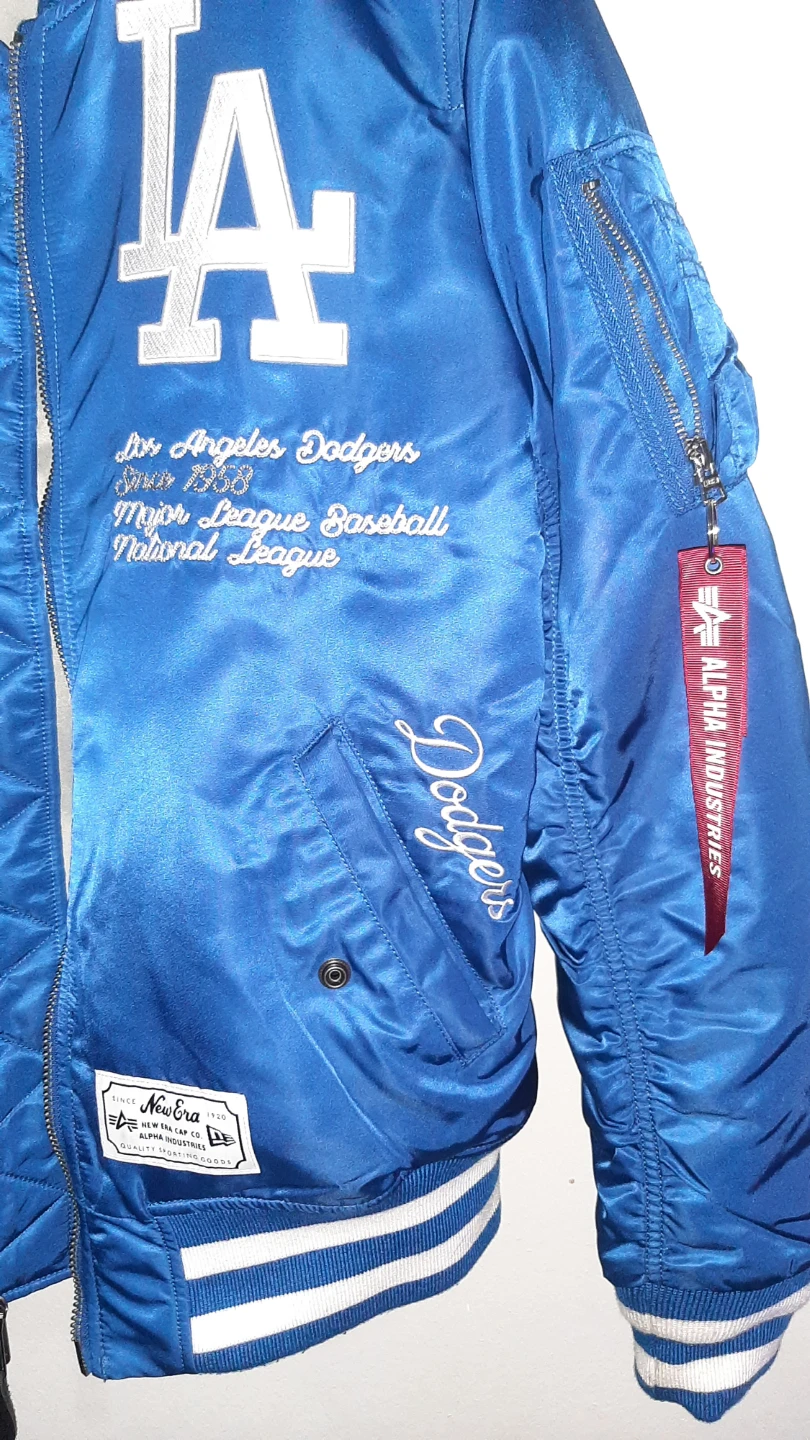 Alpha Industries LA Dodgers Bomber Jacket - photo 3