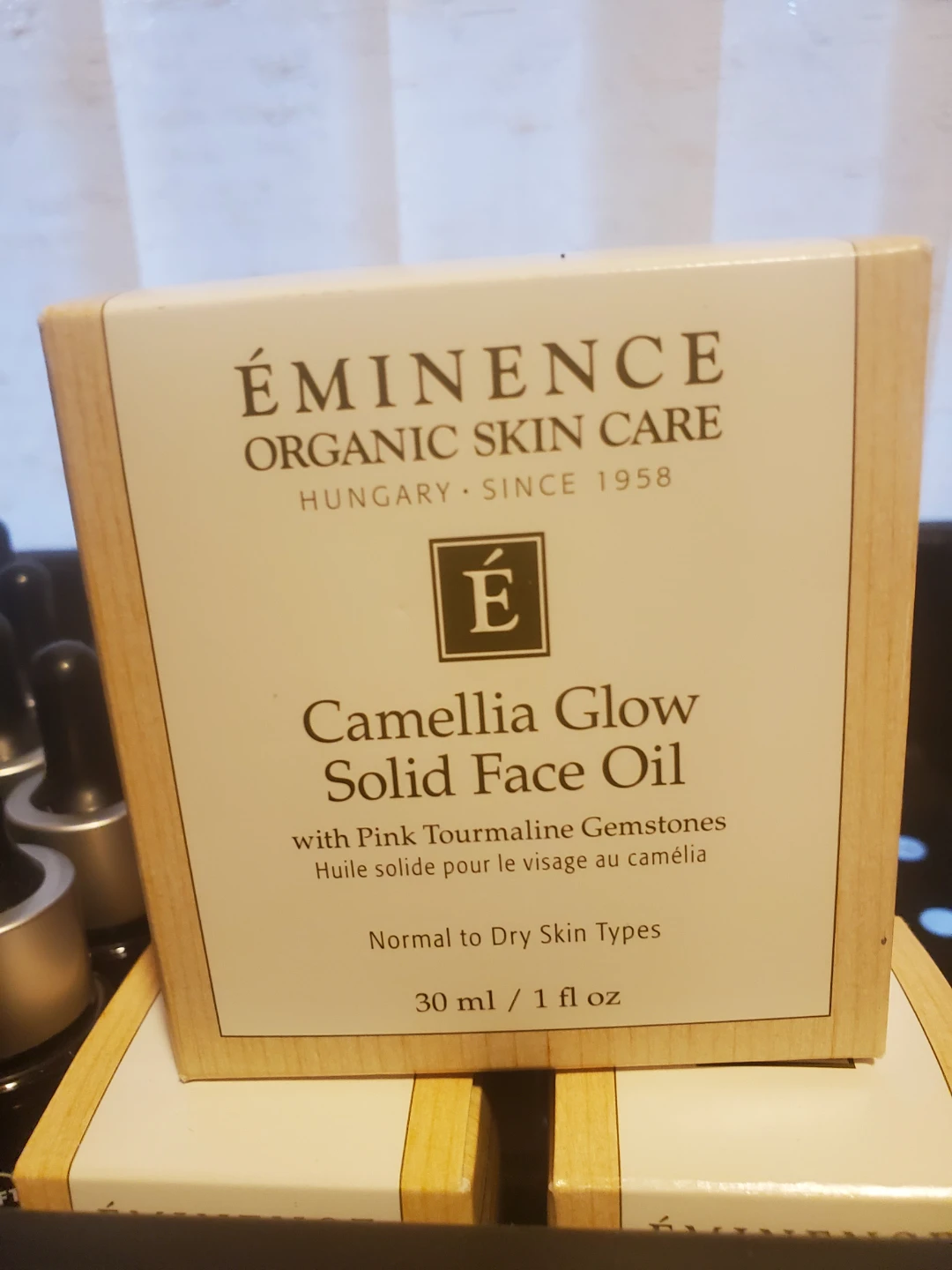 Eminence Camellia Glow Solid Face Oil 30 ml / 1 fl oz - photo 2