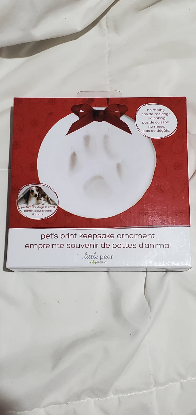 Little Pear Pet's Print Keepsake Ornament