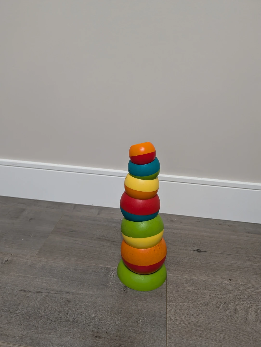 Wooden Stacking Rings Toy