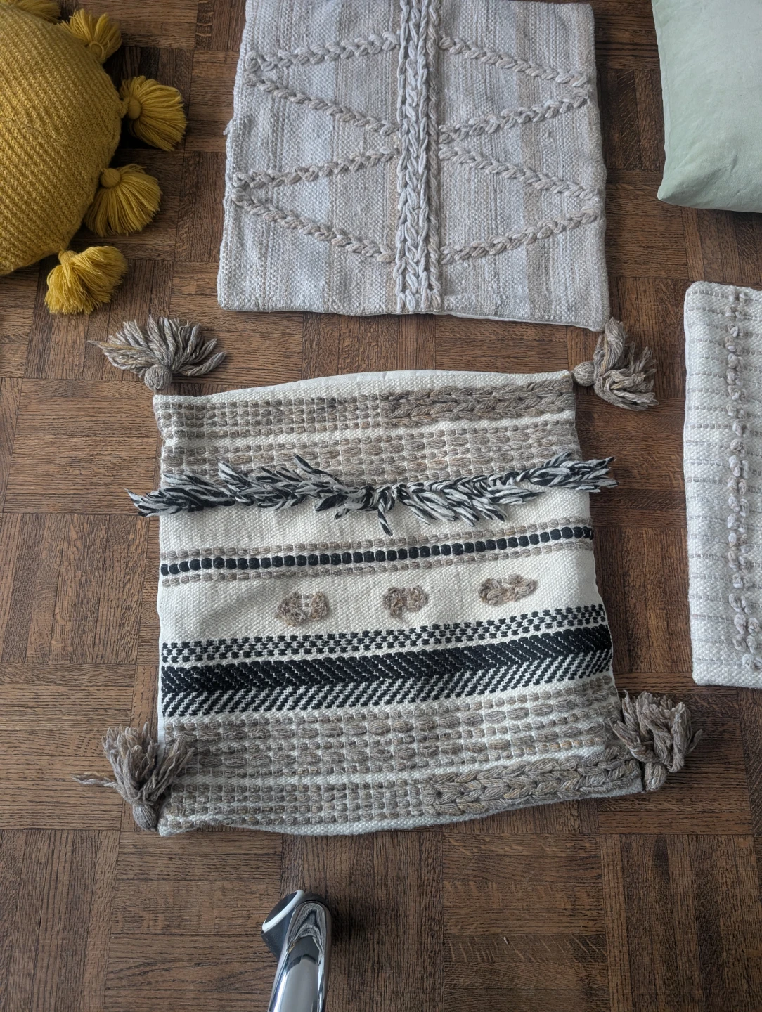 Set of 4 Boho Cushion Covers - photo 3