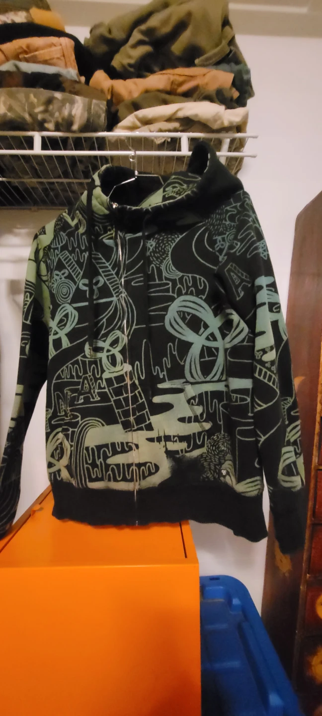 TNA Zip-Up Hoodie XLarge