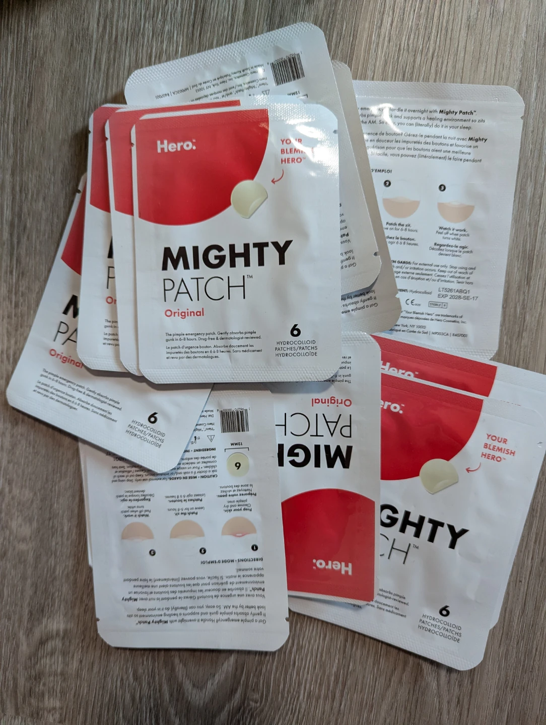 Hero Mighty Patch Original Hydrocolloid Pimple Patches 🧡
