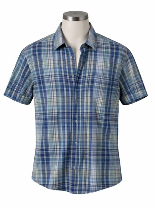 Van Heusen short-sleeve button-up shirt