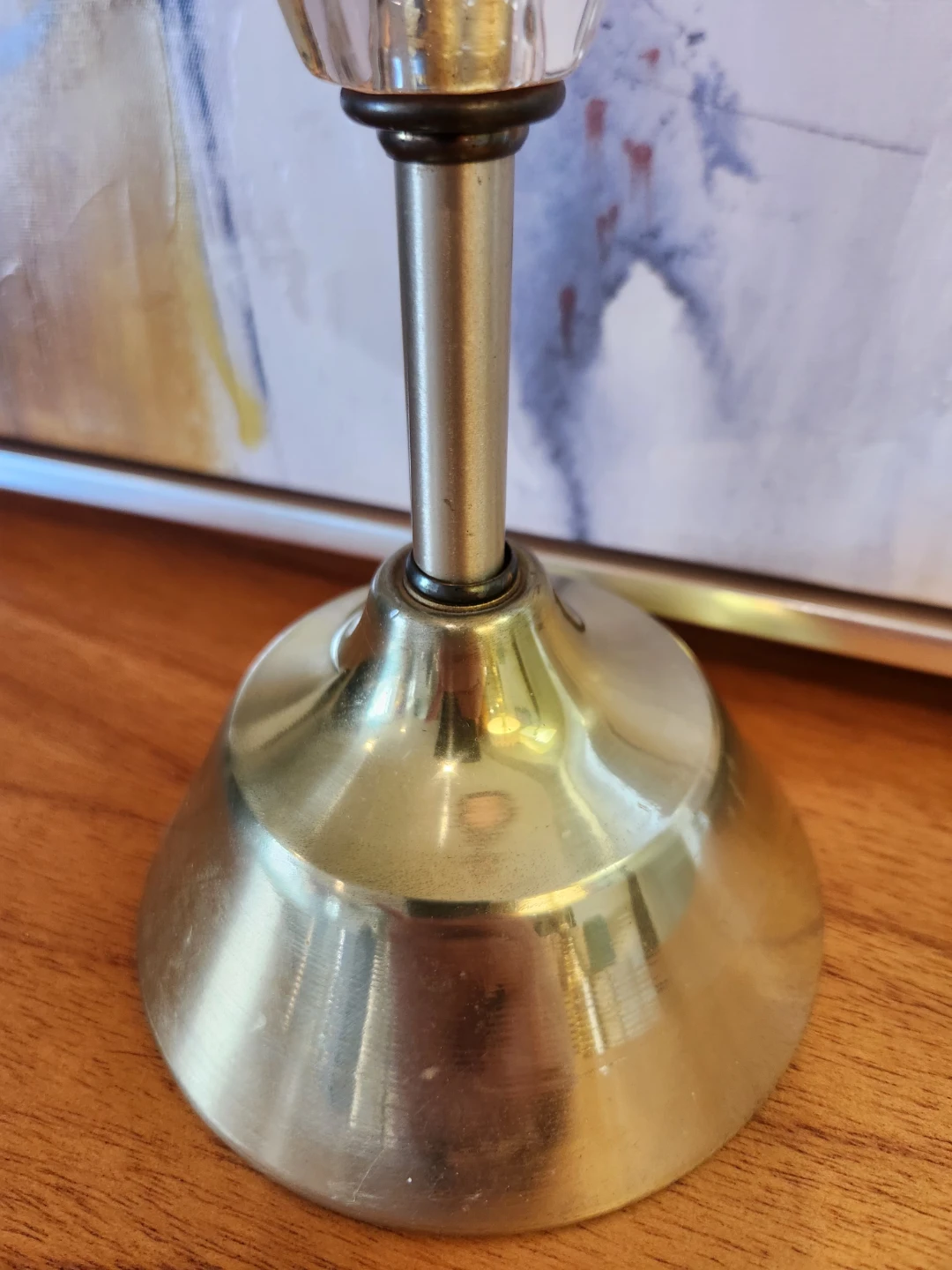 MCM Crystal Accent LAMP circa 1950's - photo 2